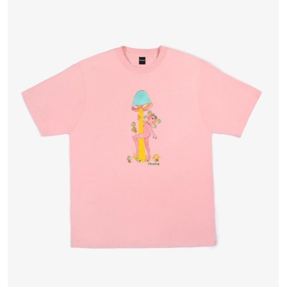 NEW THE PLEASING HARRY STYLES T-SHIRT IN BLUSH PINK